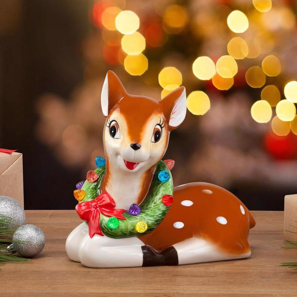 Mr. Christmas 9 in. Nostalgic Ceramic Figure - Reindeer