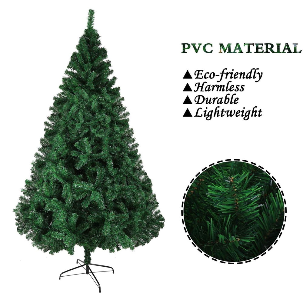Ktaxon 7ft Artificial Full Christmas Tree with 1200 Tips, Holiday Xmas Tree for Home Party Decoration, Includes Stand