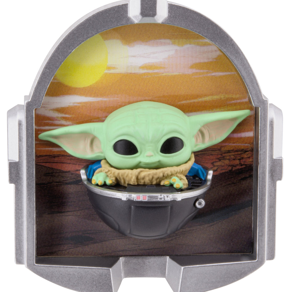 Hallmark Ornament (Star Wars: Mandalorian Grogu Funko Lenticular, 1 Count