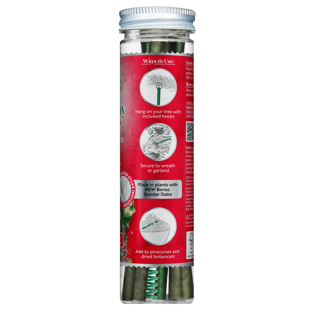 Scentsicles Snowberry Pine Scented Fragrance Sticks - 6 Count