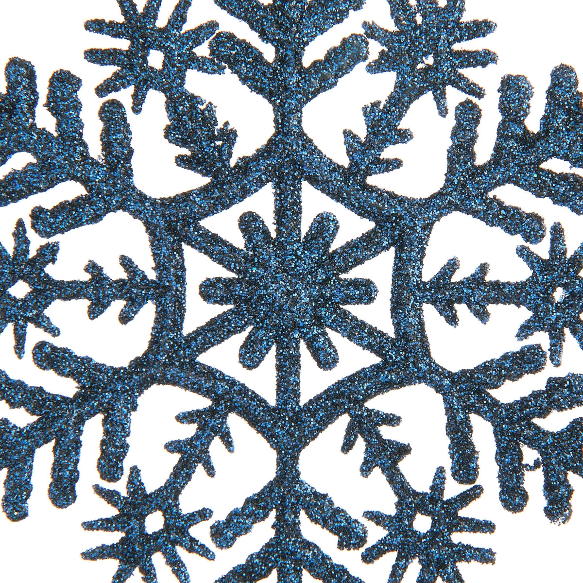20-Count Pink Glitter Snowflake Christmas Ornaments, 3.9", by Holiday Time