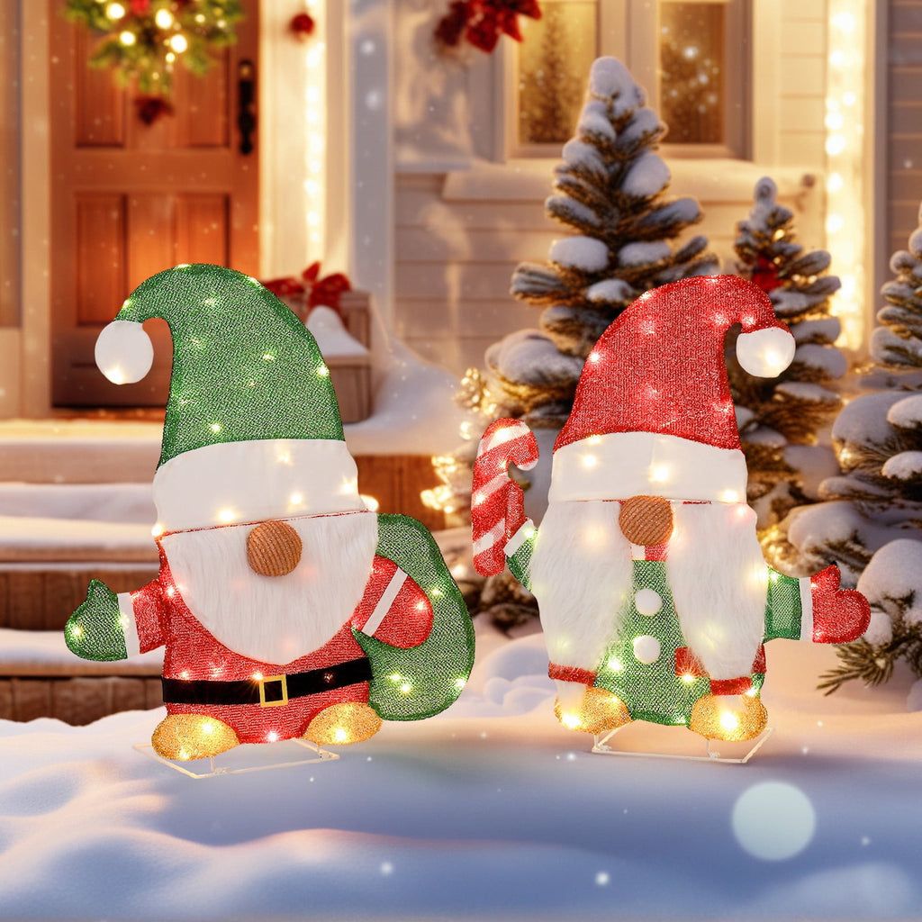 Ktaxon Penguin Christmas Lighted Outdoor Decoration for Holiday Lawn Garden Party