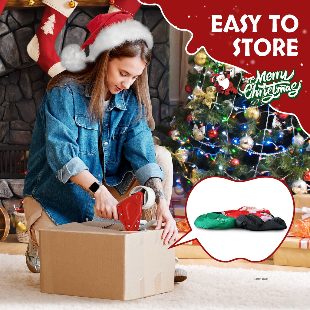 Ktaxon 14Ft Christmas Inflatable Decorations Santa Claus Decoration, Blow up Santa Decor