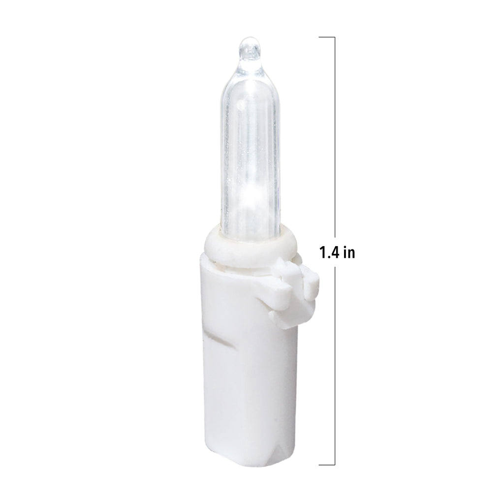 Indoor/Outdoor 300-Count LED Christmas Icicle Lights, Warm White, White Wire, 18', by Holiday Time