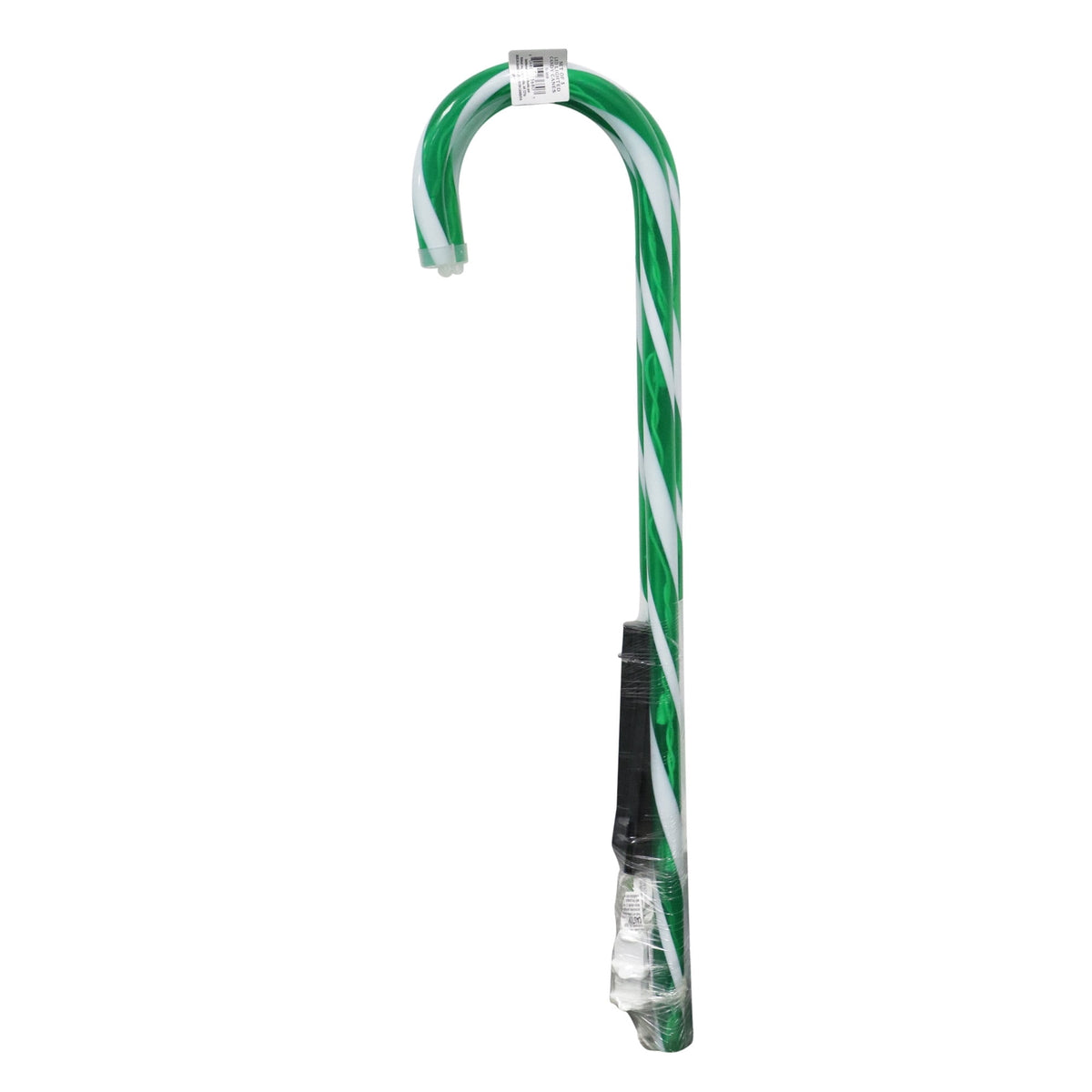Light-Up Candy Cane Outdoor Christmas Yard Stakes, Green and White, 26", Set of 3, by Holiday Time