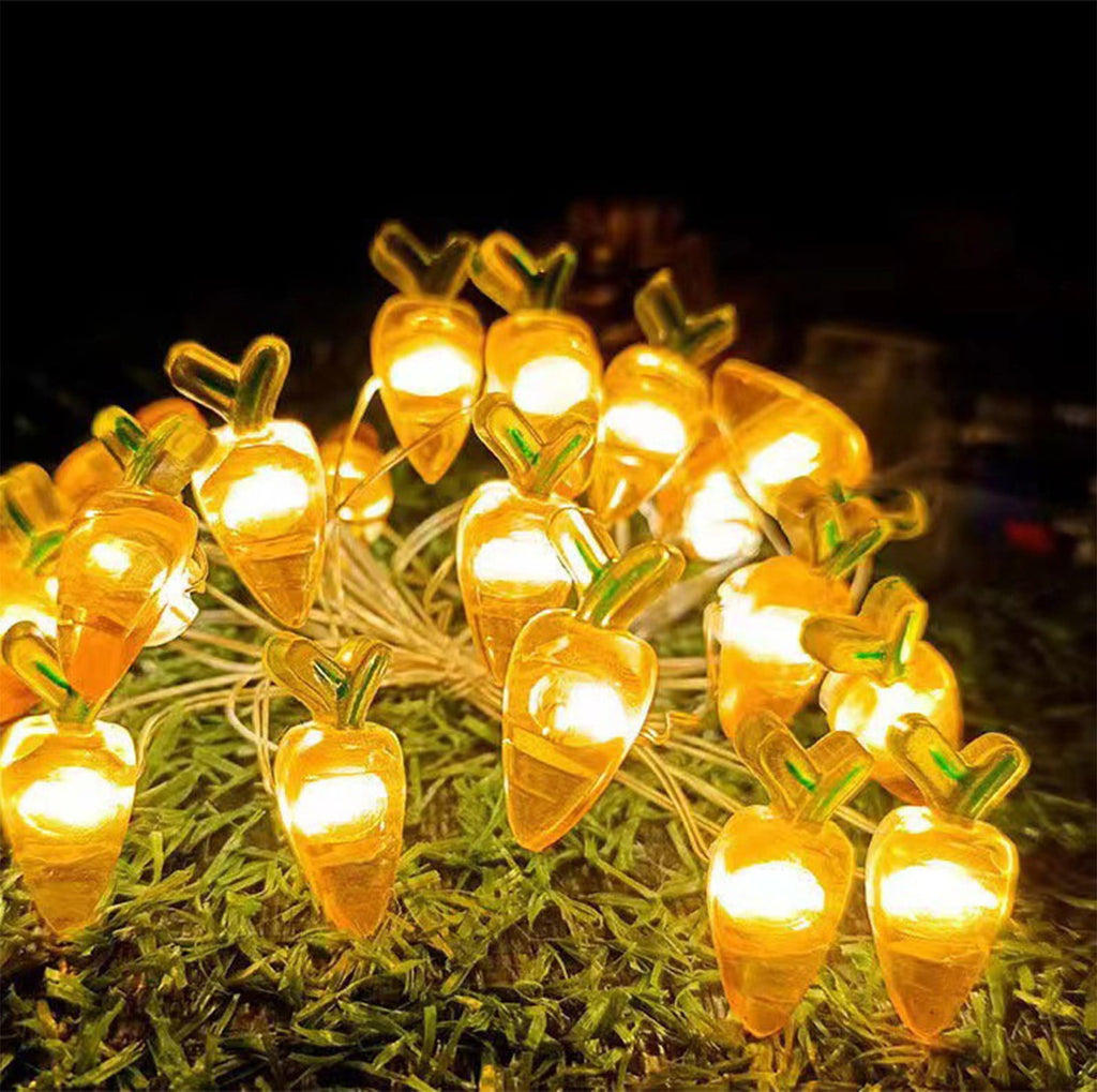 XGFHYJEH Easter Light Bunny String Lights Battery Operated 3M 30LED Fairy String Lights for Easter Decor Indoor Bedroom Patio Spring Theme Party Decor