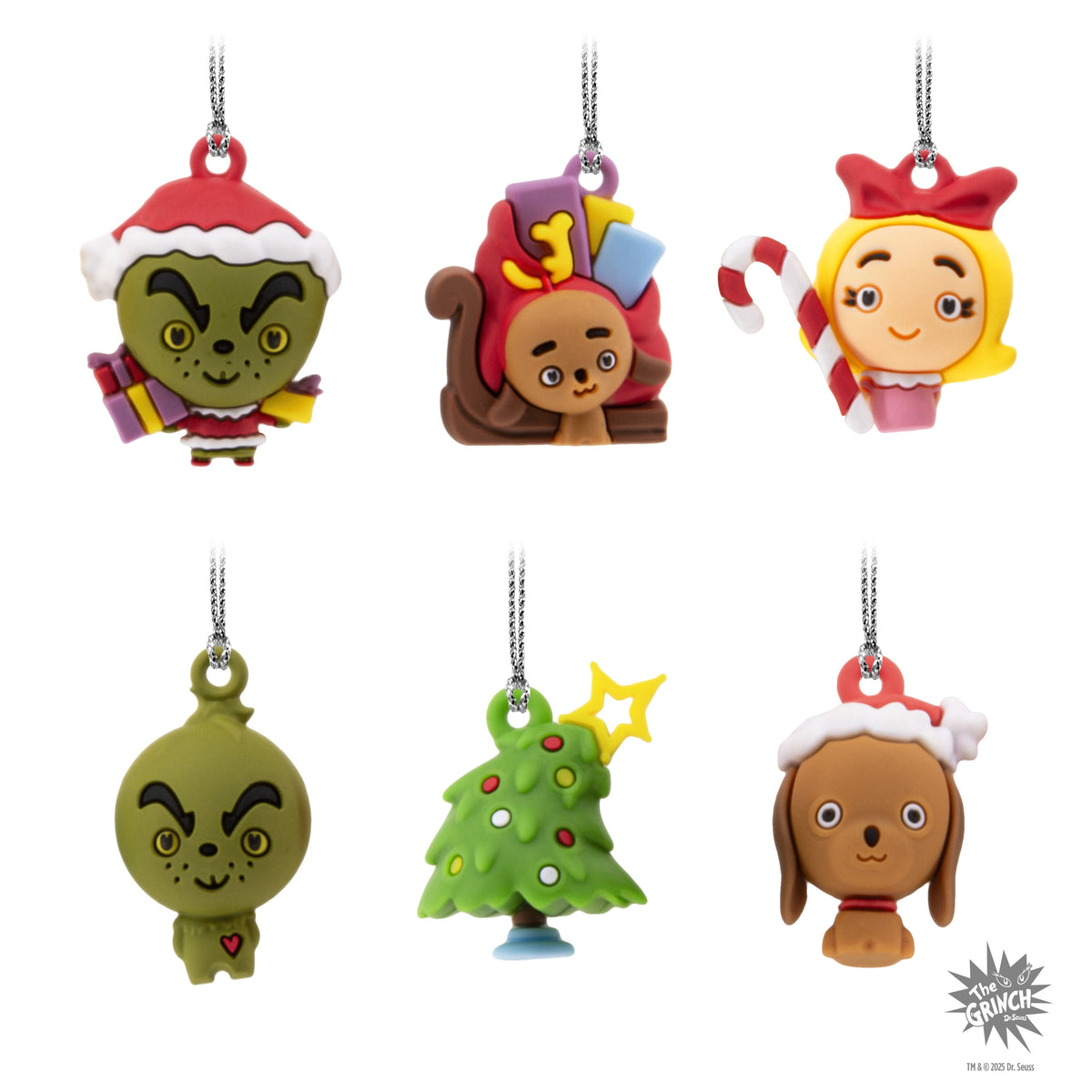 Hallmark Mini Ornaments (How The Grinch Stole Christmas!), 6 Count