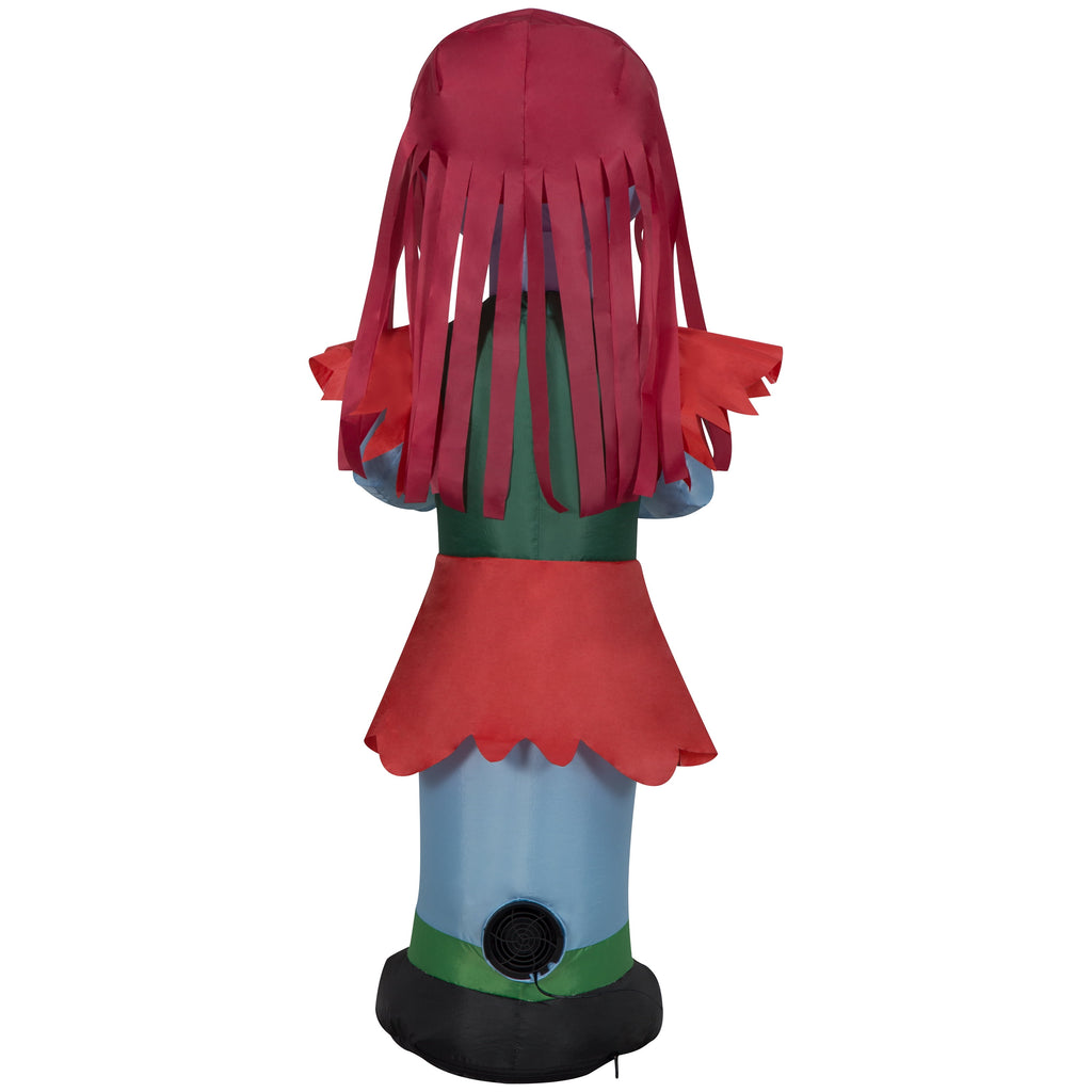 Airblown Inflatable Sally in Holiday Outfit