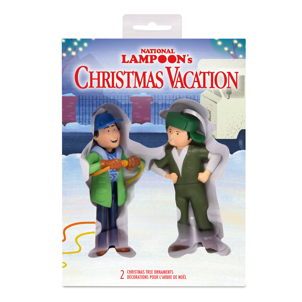 Hallmark Ornaments (Christmas Vacation Clark Eddie), Set of 2, 1 Count