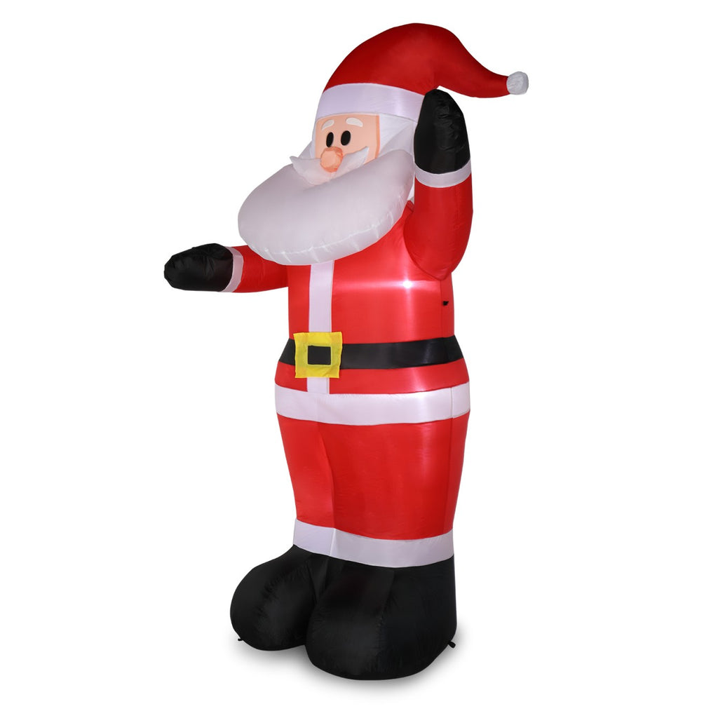 Tcbosik 12 FT Giant Christmas Inflatables Snowman Outdoor Yard Decorations, Blow up Snow Man with Black Hat, Built-in LED Light, Winter Outside Decor for Holiday Party Patio Garden Lawn