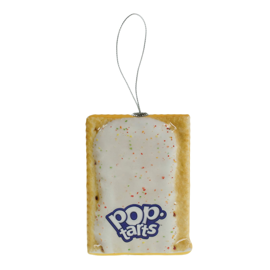 Pop Tarts With White Frosting Christmas Tree Ornament