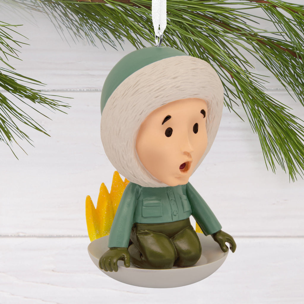 Hallmark Ornament (Christmas Vacation Clark Griswold Sledding), 1 Count
