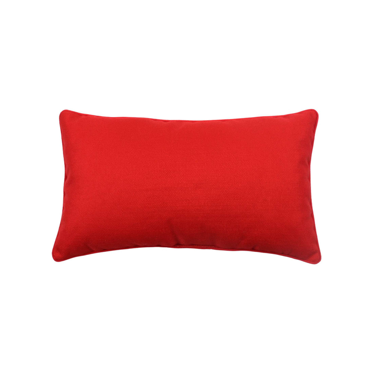 Holiday Time Festive Red White Stripe Lumbar Pillow for Christmas Decor