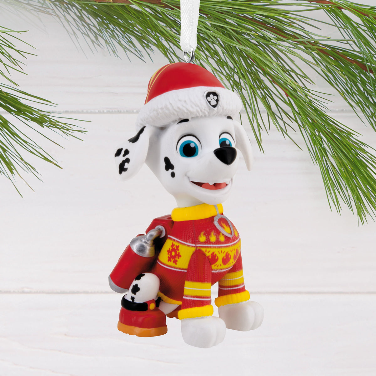 Hallmark Christmas Ornament (Paw Patrol Holiday Marshall), 1 Count