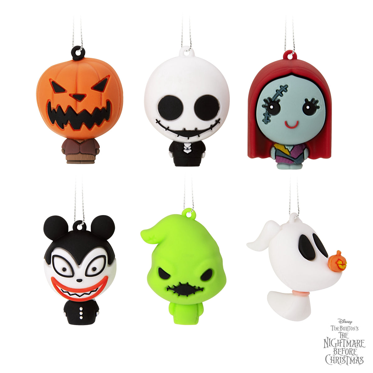 Hallmark Mini Christmas Ornaments (The Nightmare Before Christmas), 6 Count