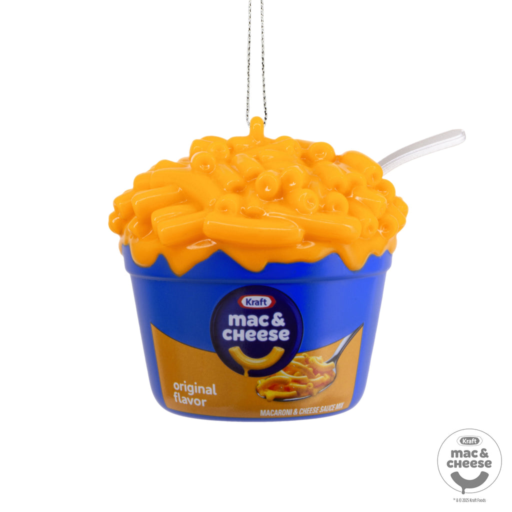 Hallmark Christmas Ornament (Kraft Mac & Cheese Cup, Shatterproof), 1 Count