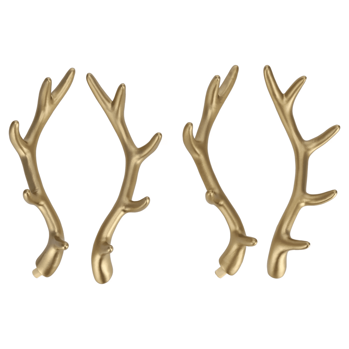 Clearance! Blow Mold Deer Indoor/Outdoor Christmas Decoration, Gold, Set of 2, by Gezoiane