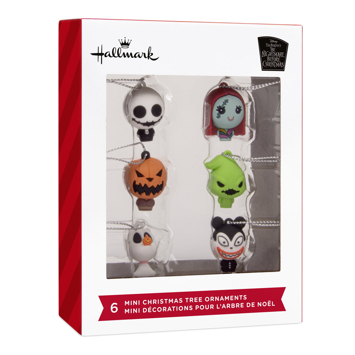 Hallmark Mini Christmas Ornaments (The Nightmare Before Christmas), 6 Count