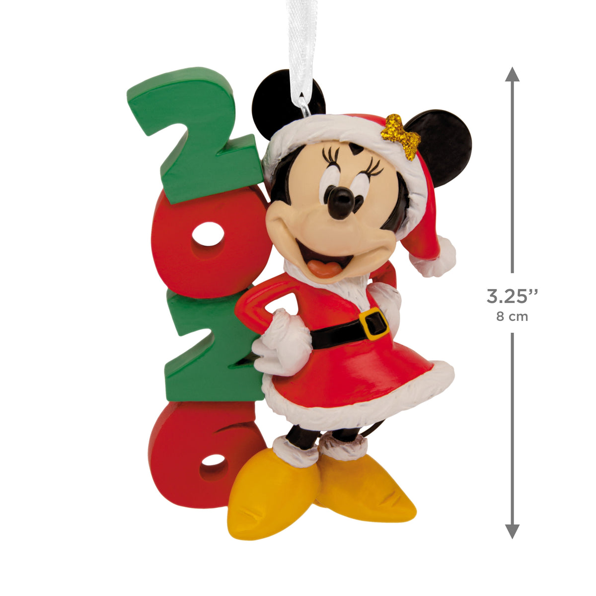 Hallmark Christmas Ornament (Disney Minnie Mouse 2026), 1 count, 1 Count