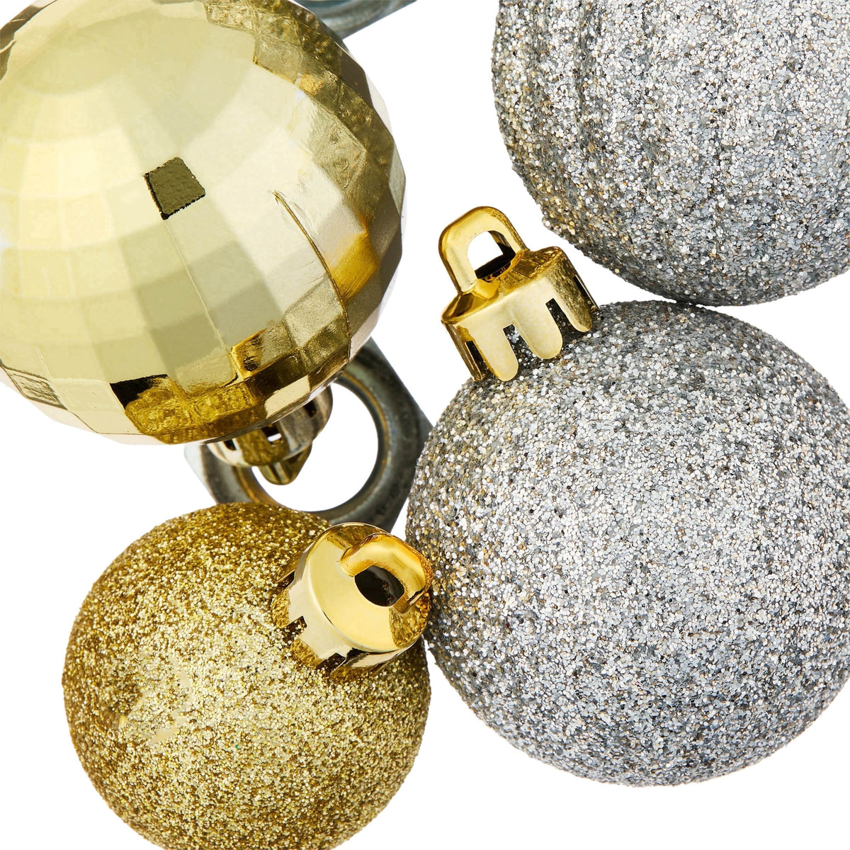 20-Count Red/Green/White Mini Ball Shatterproof Christmas Ornaments, by Holiday Time