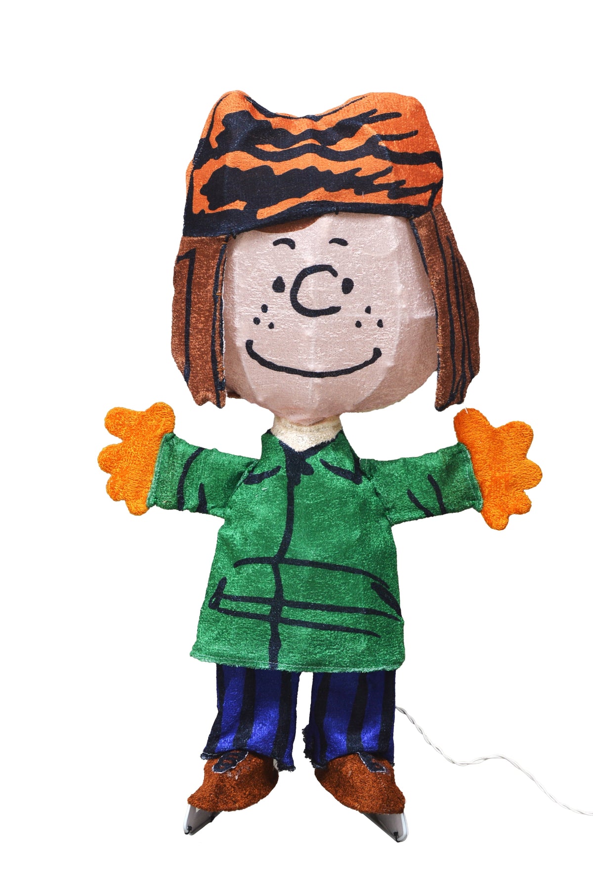 32INCH Skating Sally Peanuts 3D Lighted LED Holiday Charlie Brown Christmas Yard Decor