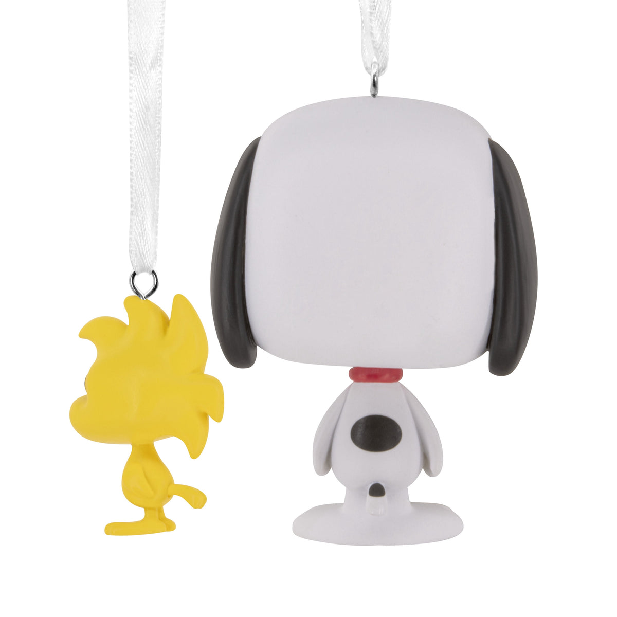 Hallmark Christmas Ornaments (Snoopy and Woodstock Funko POP!), Set of 2