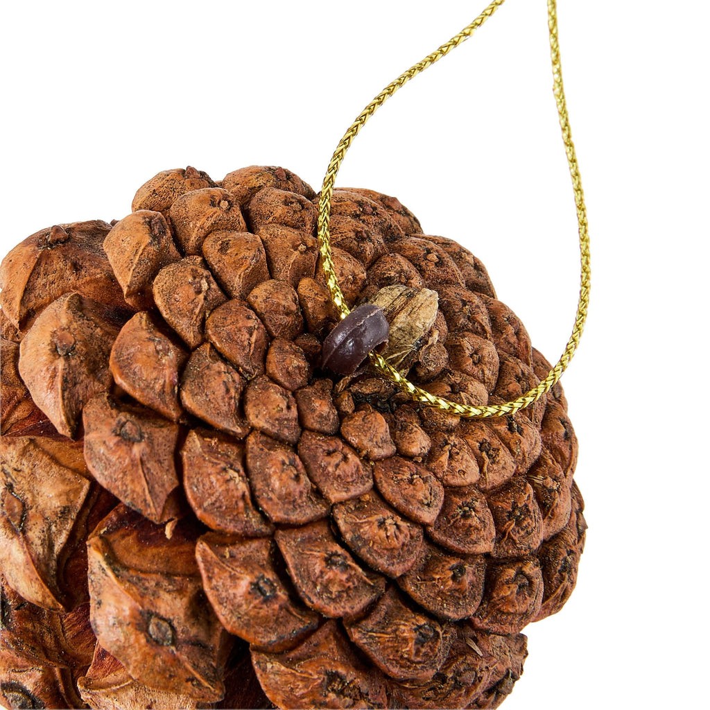 24-Count Brown Pinecone Christmas Ornaments, by Holiday Time