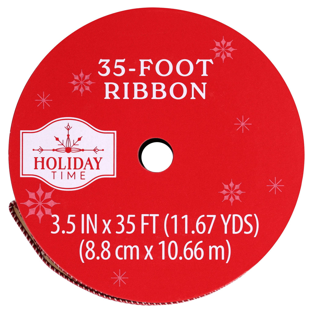 Multicolor Merry Christmas Ribbon, 3.5" x 35', by Holiday Time