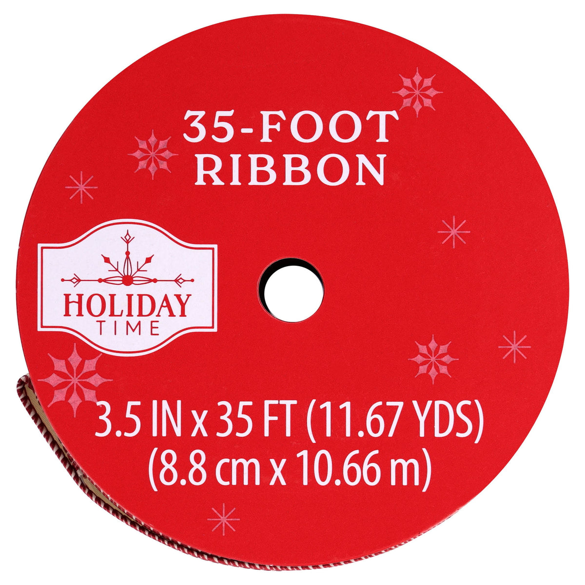 Multicolor Merry Christmas Ribbon, 3.5" x 35', by Holiday Time