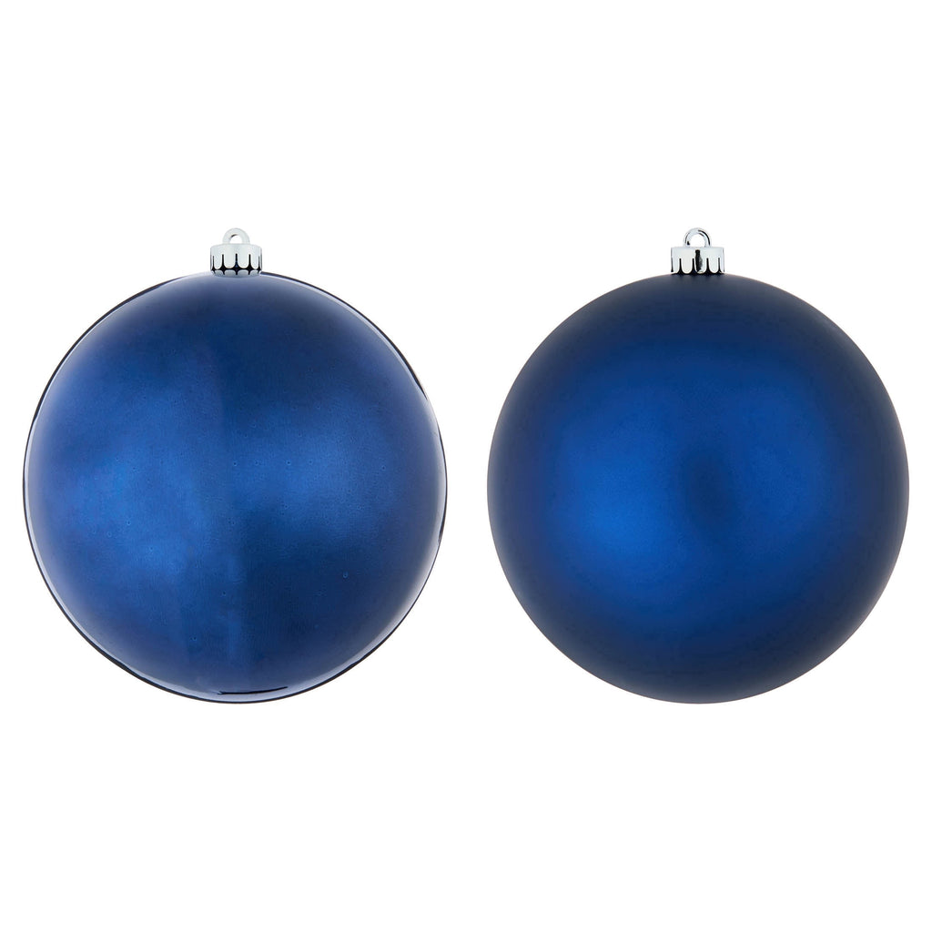 2-Count Bronze Jumbo Ball Shatterproof Christmas Ornaments, 8.5", by Holiday Time