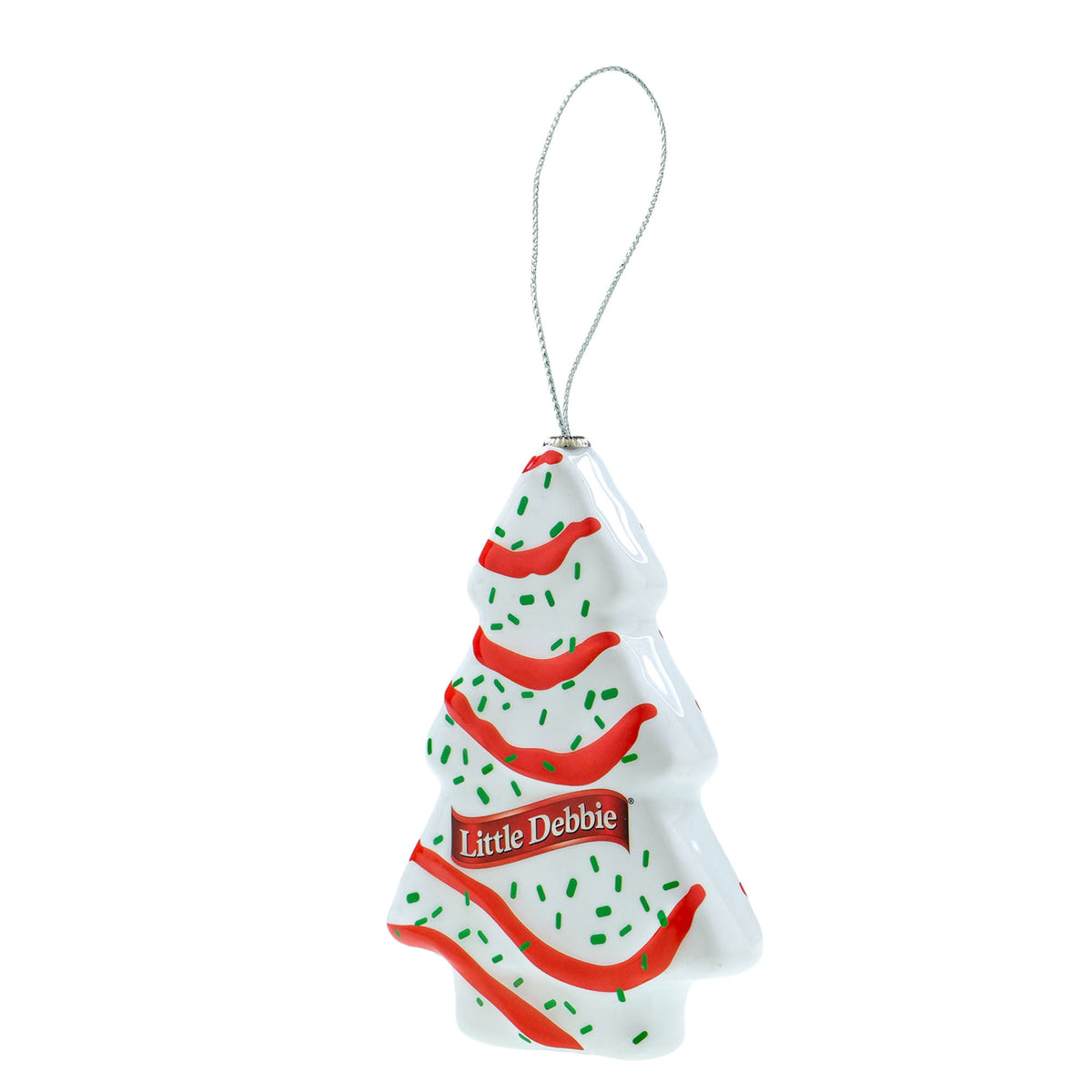 Little Debbie Christmas Tree Cake Figural Christmas Tree Ornament