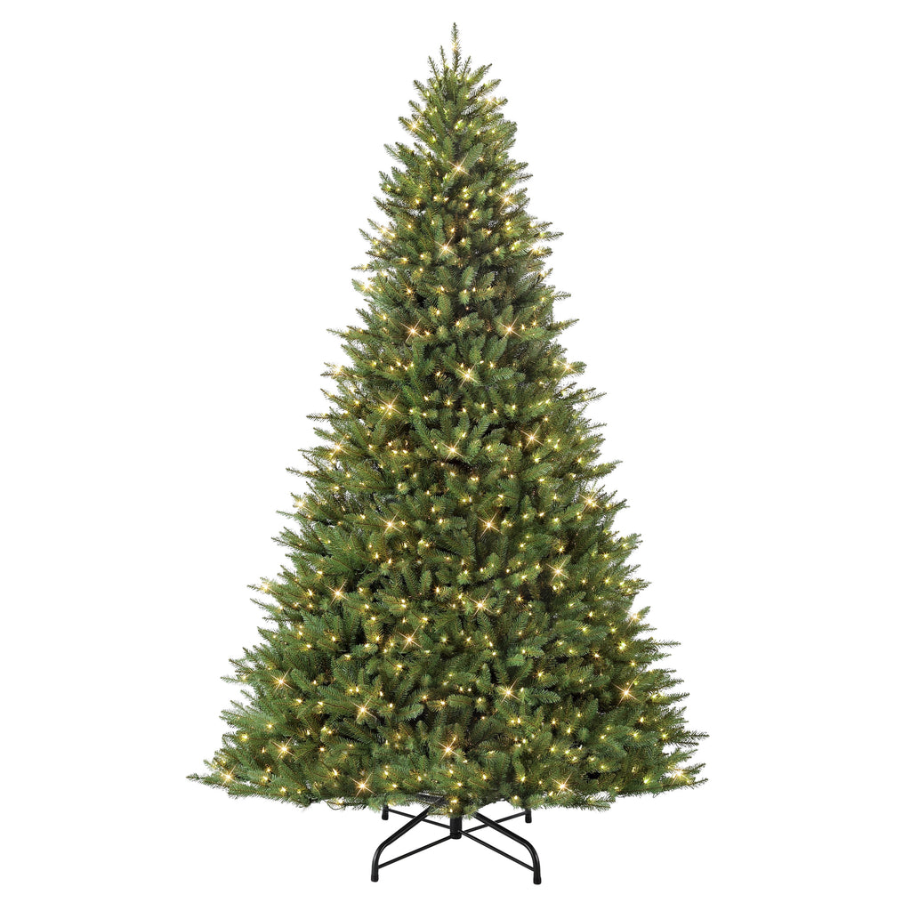 Puleo International Fraser Fir Clear Pre-lit Full Christmas Tree