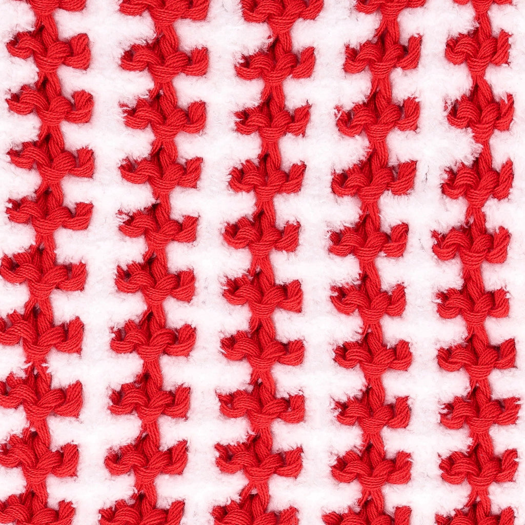 Knit Christmas Stocking, Red and White, 19", by Holiday Time