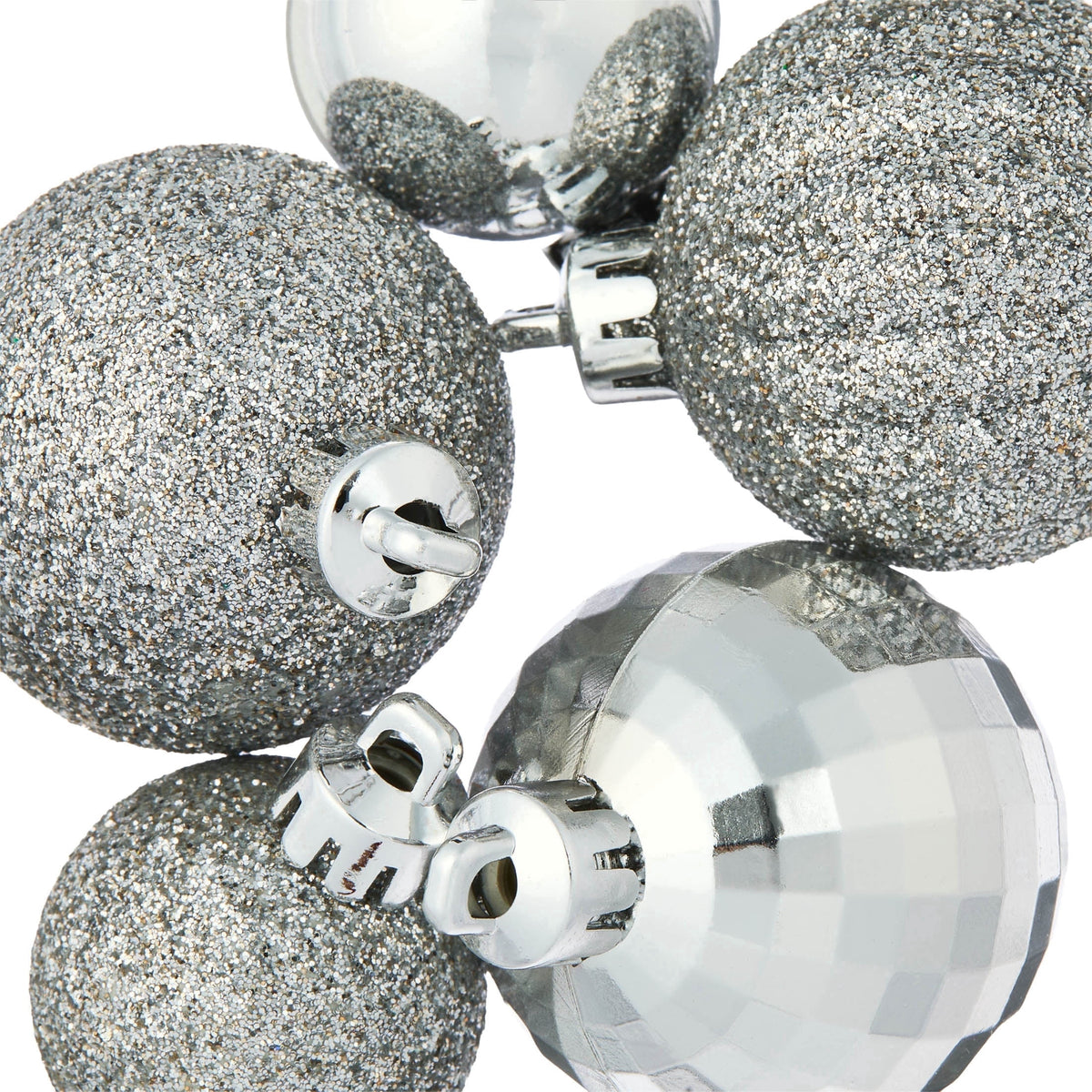 20-Count Red/Green/White Mini Ball Shatterproof Christmas Ornaments, by Holiday Time
