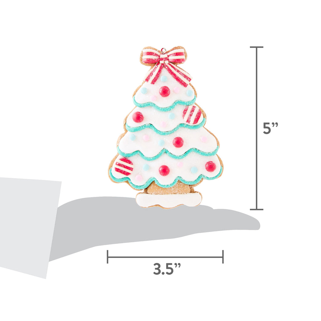 Multicolor Clay Dough Christmas Tree Ornament, 5", by Holiday Time