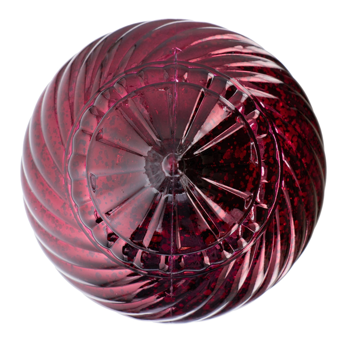 My Texas House 2-Count Burgundy Finial Shatterproof Christmas Ornaments, 11"