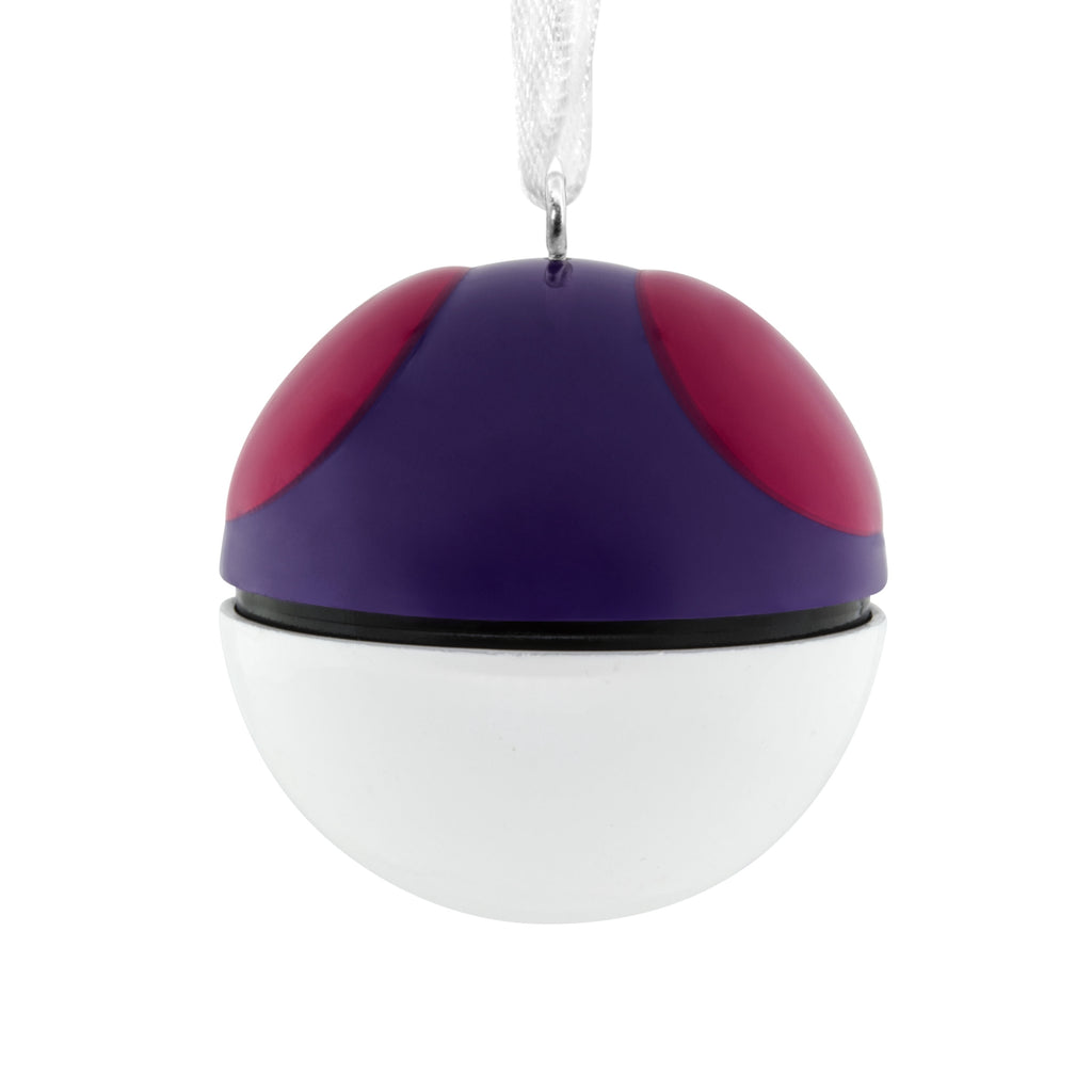 Hallmark Christmas Ornament (Pokémon Master Ball, Metal), 1 Count