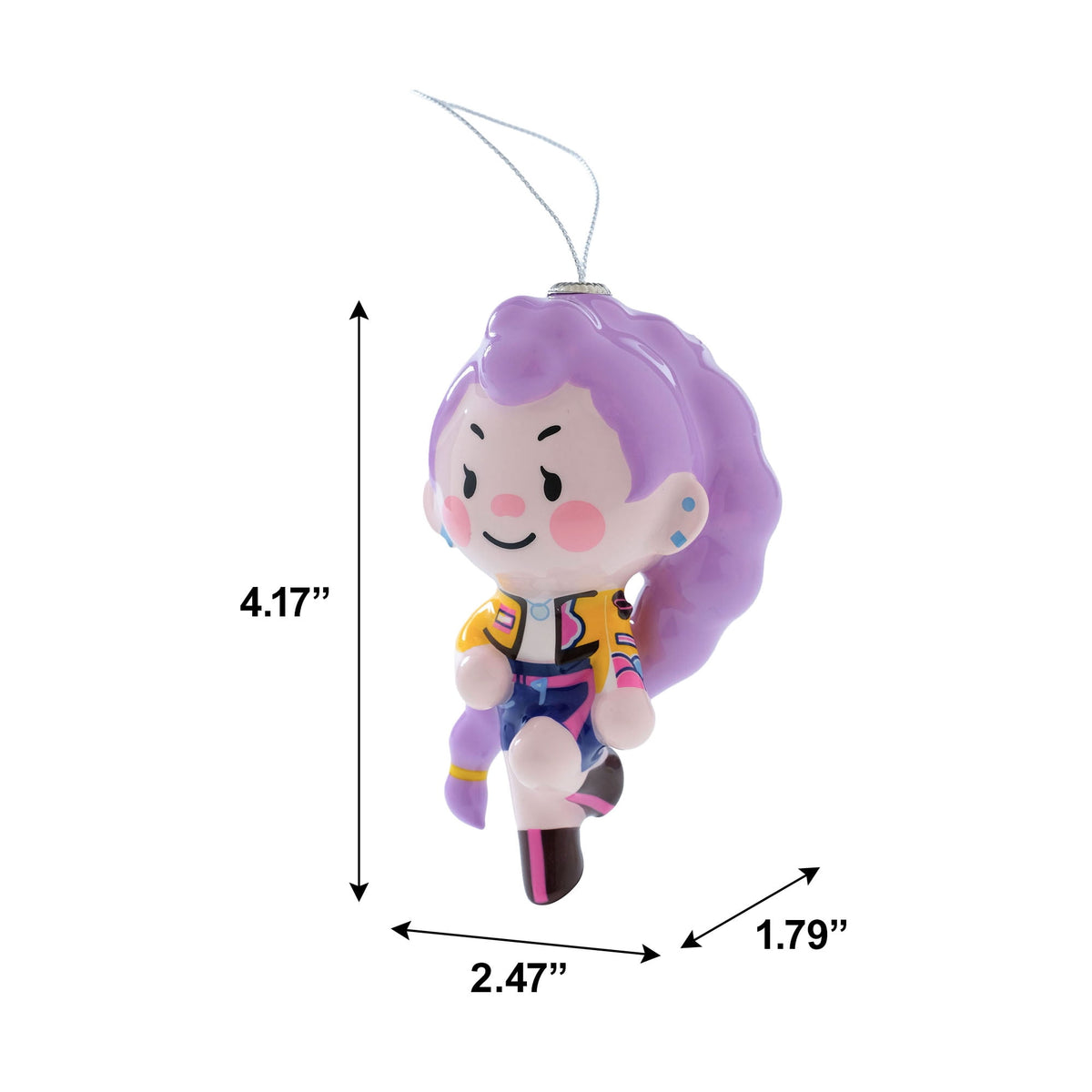 KPop Demon Hunter, Remi, Figural Christmas Tree Ornament