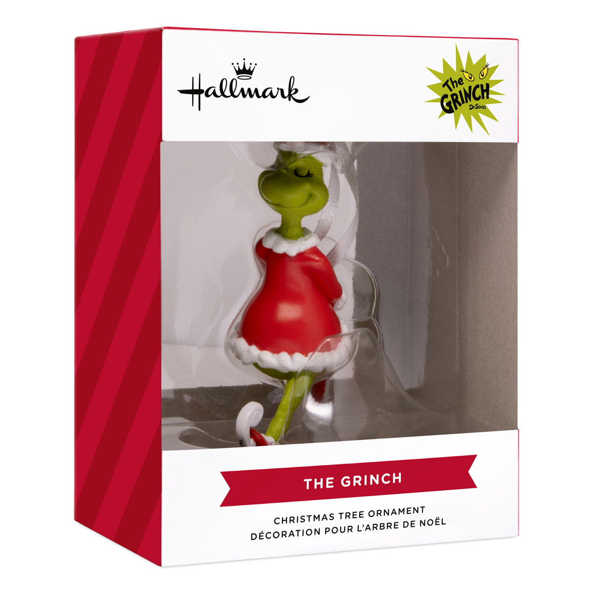 Hallmark Christmas Ornament (Grinch Ice Skating), 1 Count