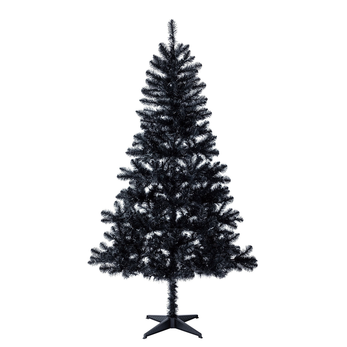 6.5' Pre-Lit Madison Pine Green Artificial Christmas Tree with Color-Changing LED Lights and Stand, by Holiday Time
