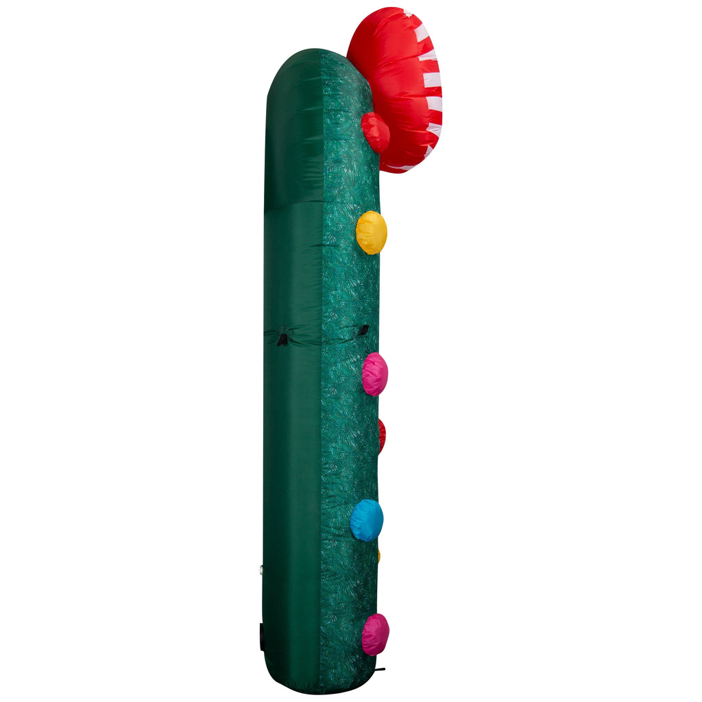 Multicolor Pine Needle Archway Christmas Airblown Yard Inflatable, 8', by Holiday Time