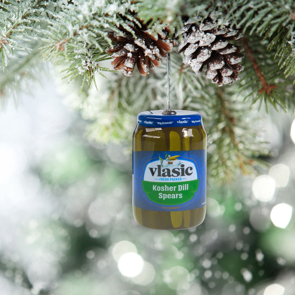 Vlasic Pickles Christmas Tree Ornament - Limited Edition Collectible, Set of 1