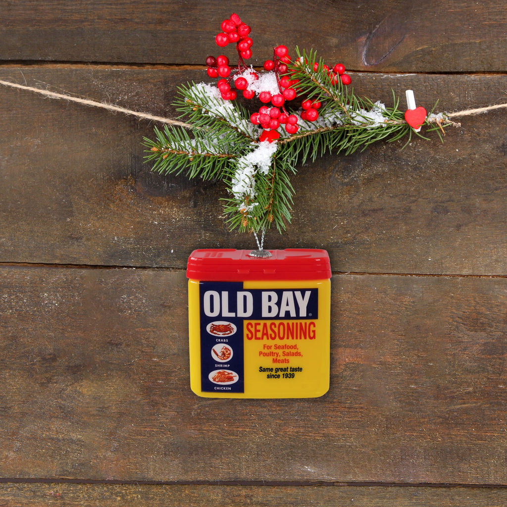 Old Bay Seasoning Christmas Tree Ornament