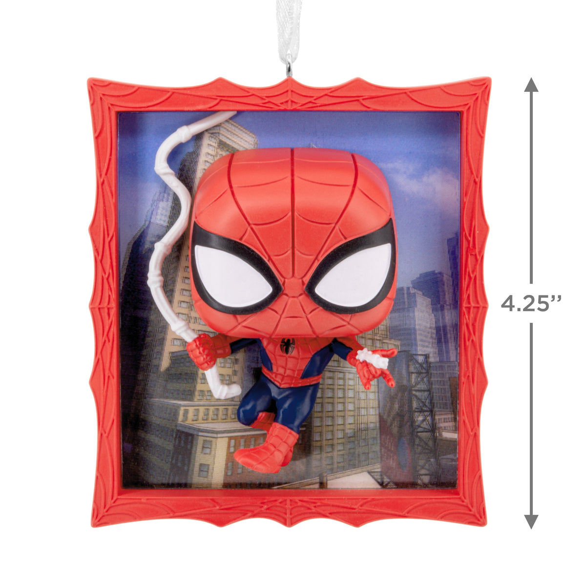 Hallmark Christmas Ornament (Marvel Spider-Man Funko POP!), 1 Count