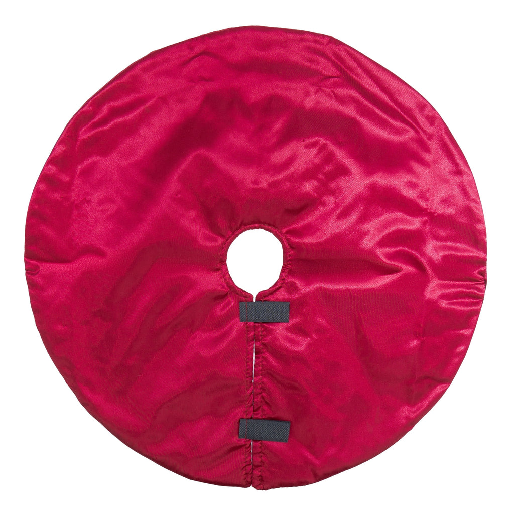 Mini Christmas Tree Skirt, Red, 18", by Holiday Time