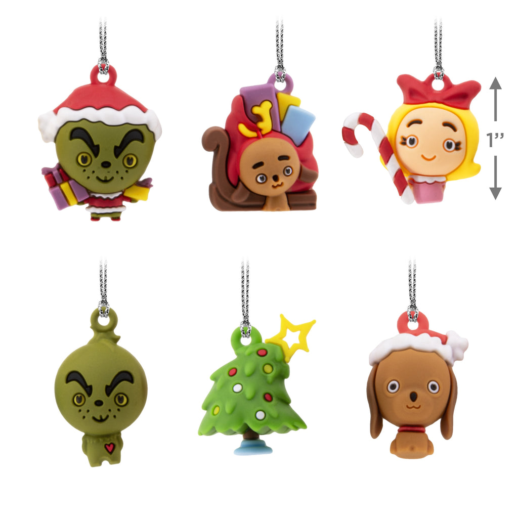 Hallmark Mini Ornaments (How The Grinch Stole Christmas!), 6 Count