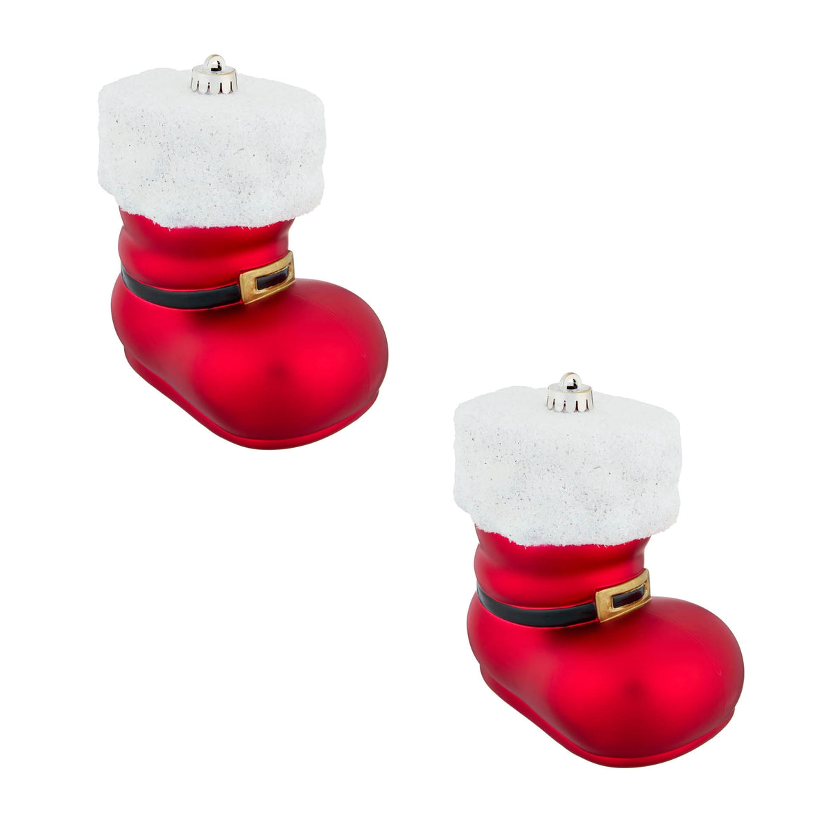 2-Count Red and White Jumbo Tinsel Candy Cane Shatterproof Christmas Ornaments, 14", by Holiday Time