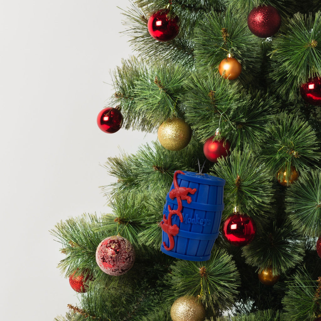 Hasbro Barrel of Monkeys Christmas Tree Ornament