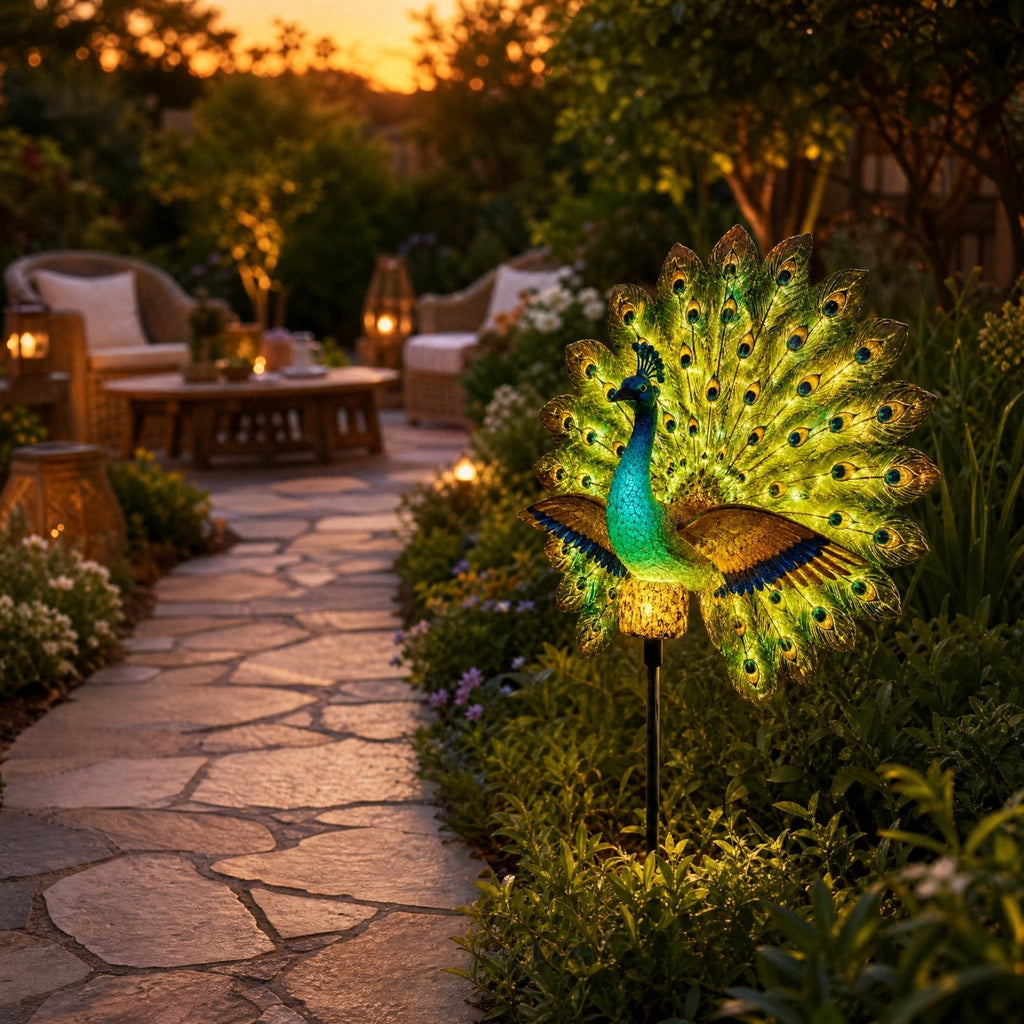Clearance! Solar Dragon Garden Statue Light, Dragon Solar Light Outdoor Decor, Fantasy Dragon Lamp with LED Glow, Solar Powered Garden Statue for Yard Patio Lawn Pathway Halloween Garden Decor