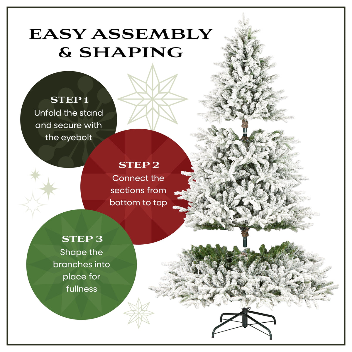 National Tree Company 4 ft. Pre-Lit Artificial Silver Tinsel Christmas Tree, Clear Lights, Includes Stand